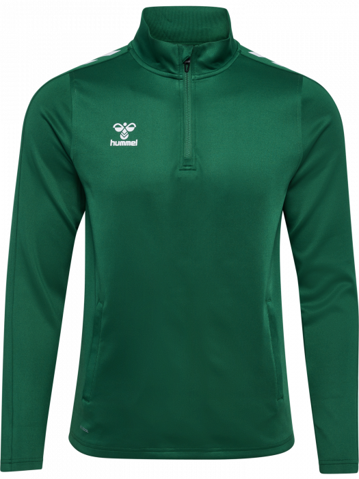 Hummel - Core Xk Half Zip Trøje - Evergreen