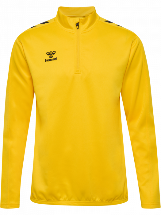 Hummel - Core Xk Half Zip Trøje - Sports Yellow