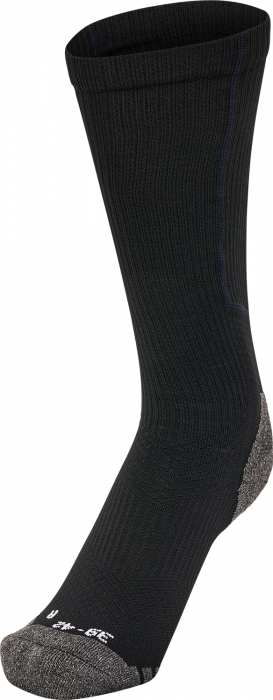 Hummel - Pro Training Socks High - Czarny & blazing yellow