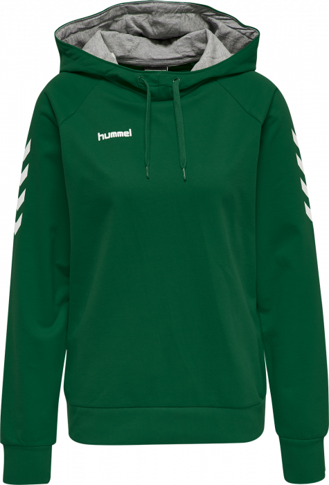 Hummel - Go Cotton Hoodie Woman - Grön