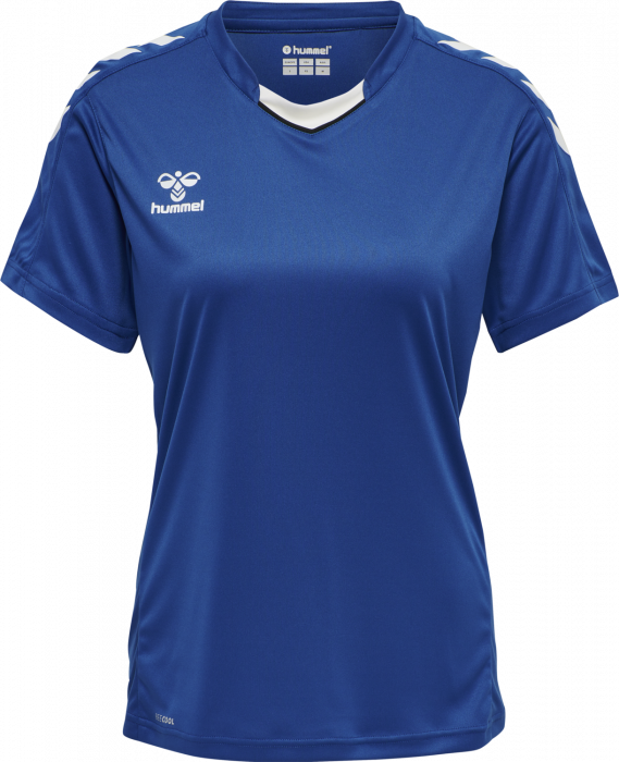 Hummel - Core Xk Poly Jersey Women - True Blue & bianco