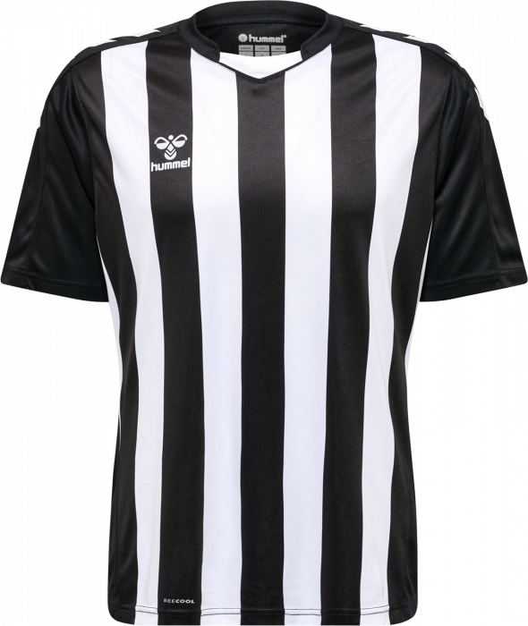 Hummel - Core Xk Striped Jersey - Svart & vit