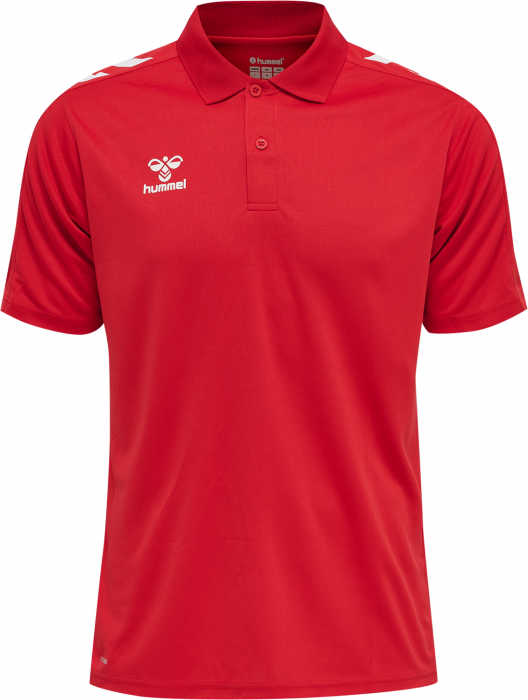 Hummel - Core Xk Polo - True Red & wit