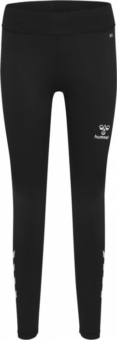 Hummel - Core Xk Tights Women - Zwart & wit