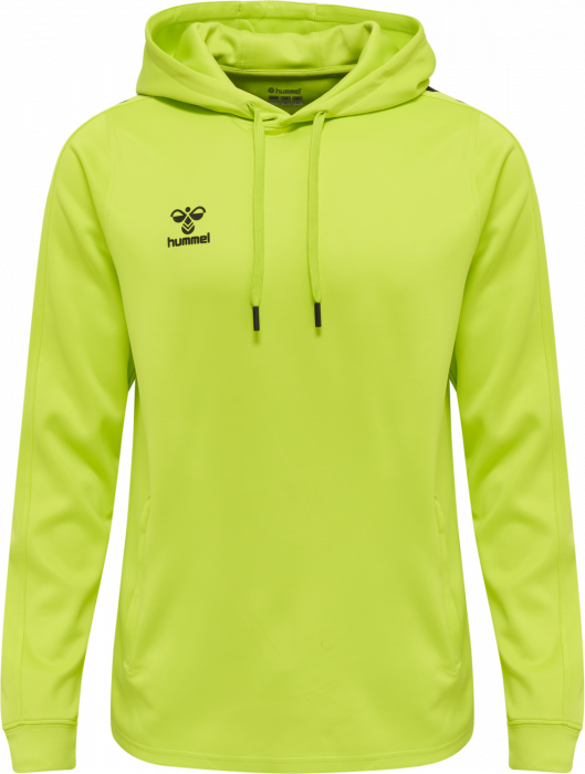 Hummel - Core Xk Hoodie - Lime & zwart