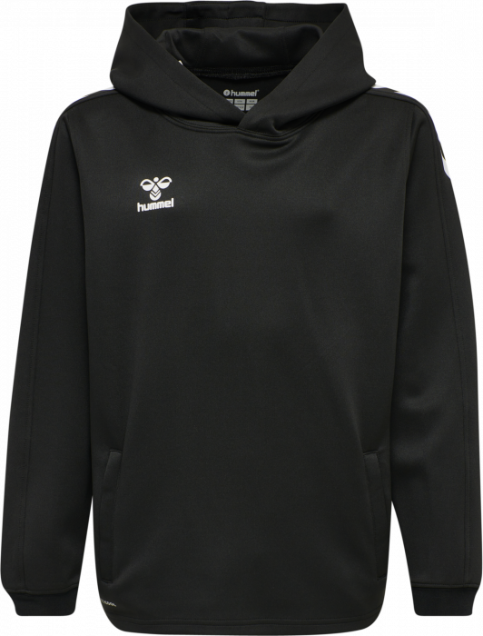 Hummel - Core Xk Hoodie Kids - Czarny & biały