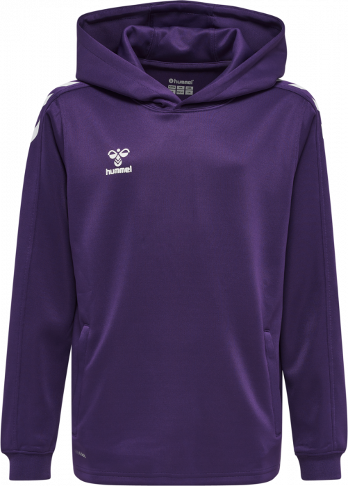 Hummel - Core Xk Hoodie Kids - Acai & vit