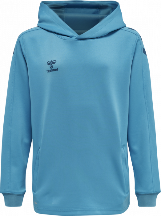 Hummel - Core Xk Hoodie Kids - Blue danube & black