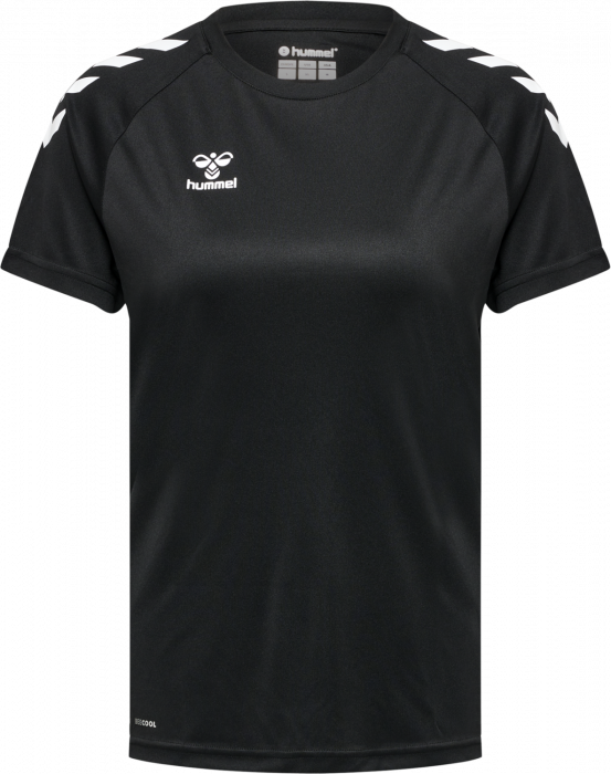 Hummel - Core Xk Poly T-Shirt Women - Black & white