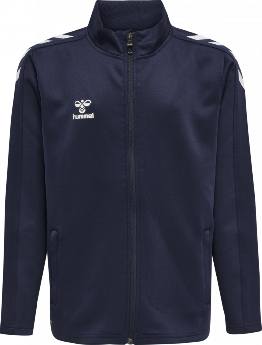 Hummel - Core Xk Poly Sweatshirt Jr - Marine & vit