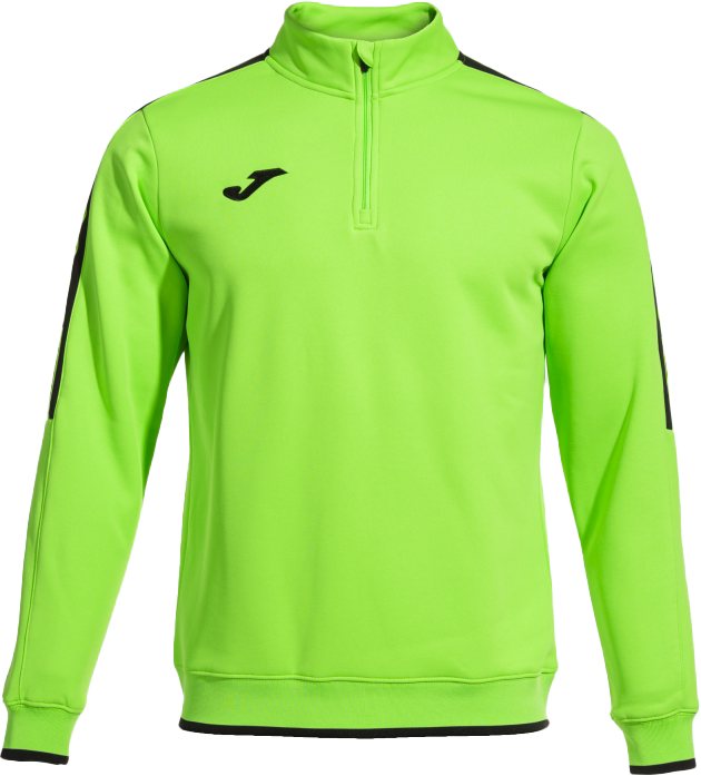 Joma - Olimpiada Half Zip Top - Neon Grøn  & nero