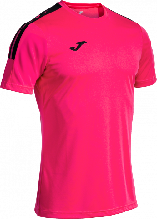 Joma - Olimpiada Jersey - Pink Fluo & czarny