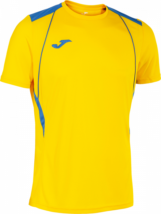 Joma - Championship Vii Jersey - Geel & koninklijk blauw