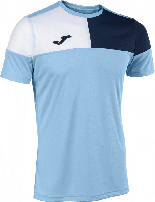 Joma - Crew V Jersey - Light blue & blu navy