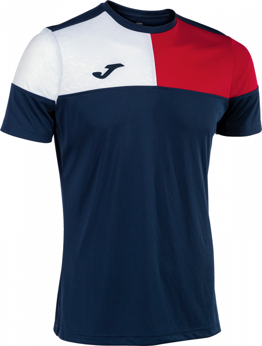 Joma - Crew V Jersey - Blu navy & rosso