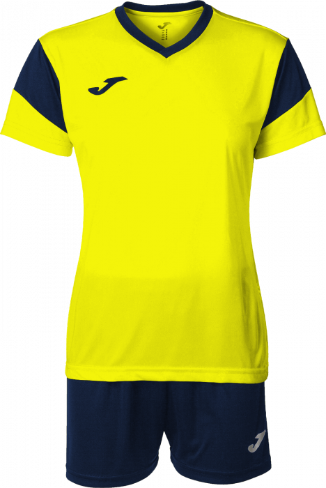 Joma - Phoenix Spillesæt Dame - Neon gul & navy blå