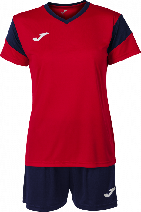 Joma - Phoenix Match Kit Women - Röd & marinblå