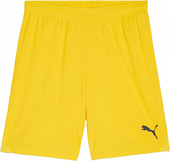 Puma - Teamgoal Shorts Jr - Giallo & nero