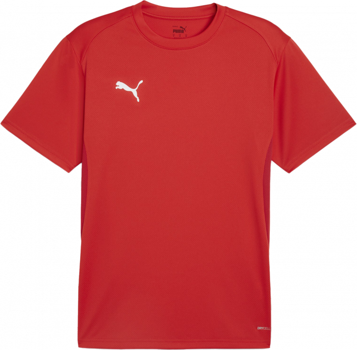 Puma - Teamgoal Jersey Jr - Röd & vit