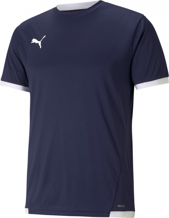 Puma - Teamliga Jersey - Navy Blue & white