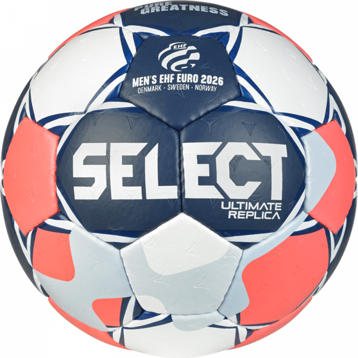 Select - Ehf Euro 2026 Handball Ultimate Replica - Red & blue