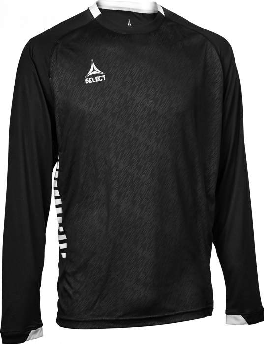 Select - Spain Long-Sleeved Playing Jersey - Noir & blanc